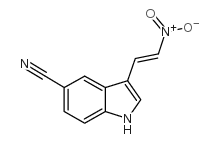 3-(2-nitroethenyl)-1H-indole-5-carbonitrile