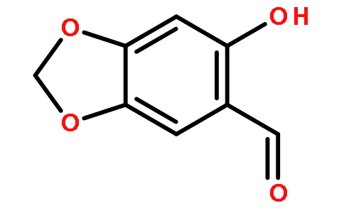 6-羟基苯并[d][1,3]二氧杂环戊烯-5-甲醛