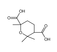 (2R,5R)-2,6,6-trimethyloxane-2,5-dicarboxylic acid
