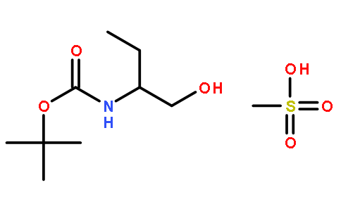 N-叔-丁氧羰基(R)-2-氨基丁烷-1-醇甲烷磺酸