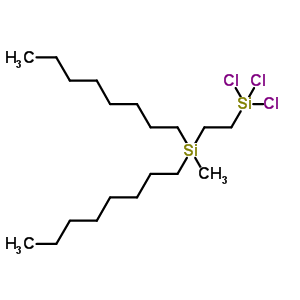 2-(二正辛基甲基硅基)乙基三氯硅烷