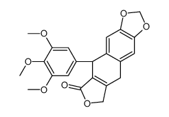 (5R)-5-(3,4,5-trimethoxyphenyl)-8,9-dihydro-5H-[2]benzofuro[5,6-f][1,3]benzodioxol-6-one