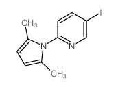 2-(2,5-dimethylpyrrol-1-yl)-5-iodopyridine