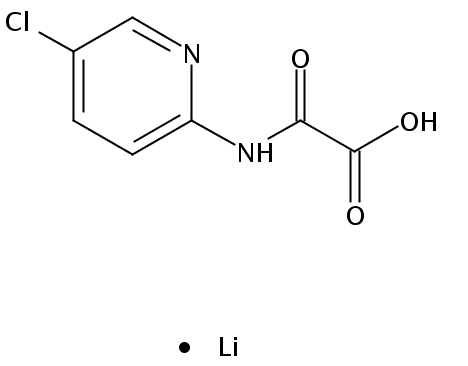 2-[(5-氯吡啶)氨基]-2-氧代乙酸锂