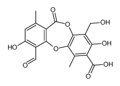 4-甲酰基-3,8-二羟基-9-(羟基甲基)-1,6-二甲基-11-氧代-11H-二苯并[b,e][1,4]二氧杂卓-7-羧酸