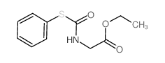 ethyl 2-(phenylsulfanylcarbonylamino)acetate