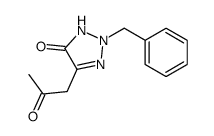 2-benzyl-4-(2-oxopropyl)-1H-triazol-5-one