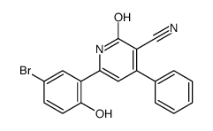6-(5-溴-2-羟基苯)-2-氧代-4-苯基-1,2-二氢吡啶-3-腈