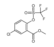 methyl 5-chloro-2-(trifluoromethylsulfonyloxy)benzoate