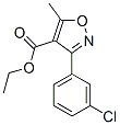 乙基3-(3-氯苯基)-5-甲基-1,2-恶唑-4-羧酸酯