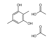 acetic acid,2,5-dimethylbenzene-1,3-diol