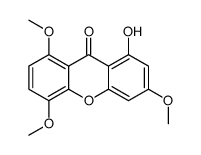 1-hydroxy-3,5,8-trimethoxyxanthen-9-one