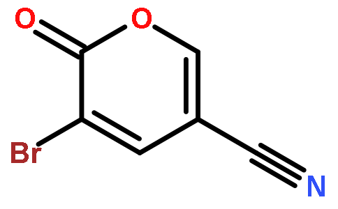 3-溴-2-氧代-2H-吡喃-5-甲腈