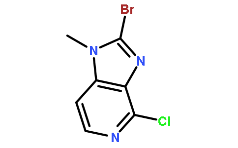 2-溴-4-氯-1-甲基-1H-咪唑并[4,5-c]吡啶