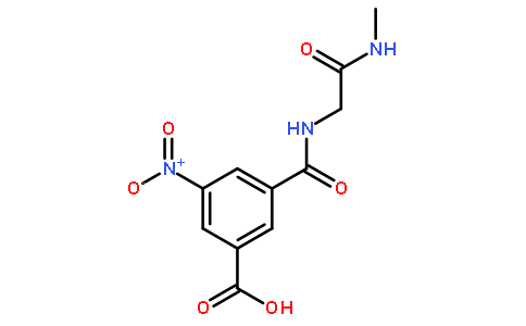 3-[[[2-(甲基氨基)-2-氧代乙基]氨基]羰基]-5-硝基苯甲酸