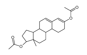 [(8R,9S,10R,13S,14S,17R)-3-acetyloxy-13-methyl-1,2,7,8,9,10,11,12,14,15,16,17-dodecahydrocyclopenta[a]phenanthren-17-yl] acetate