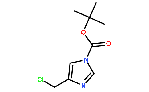 4-(氯甲基)-1H-咪唑-1-羧酸叔丁酯