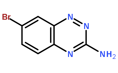 7-溴-1,2,4-苯并三嗪-3-胺