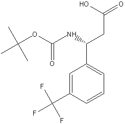 (R)-3-((叔丁氧羰基)氨基)-3-(3-(三氟甲基)苯基)丙酸