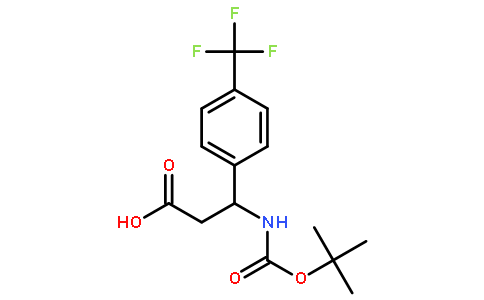 (r)-boc-4-(三氟甲基)-β-苯丙氨酸