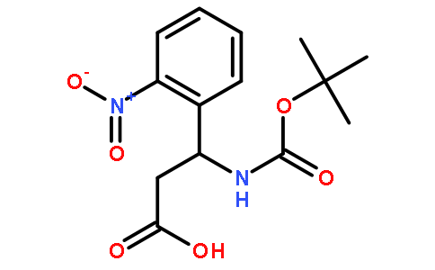 (R)-3-((叔丁氧羰基)氨基)-3-(2-硝基苯基)丙酸