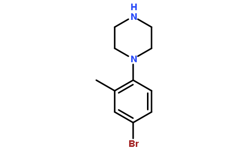 1-(2-甲基-4-溴苯基)哌嗪