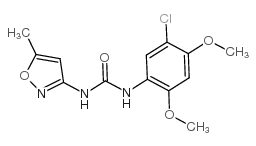 N-(5-氯-2,4-二甲氧基苯基)-N''-(5-甲基-3-异唑基)脲