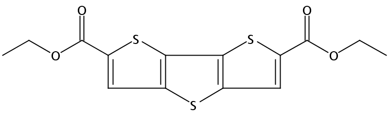 二噻吩并[3,2-b:2',3'-d]噻吩-2,6-二羧酸二乙酯