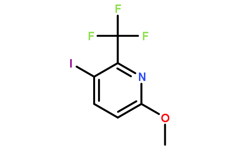 3-碘-6-甲氧基-2-(三氟甲基)吡啶