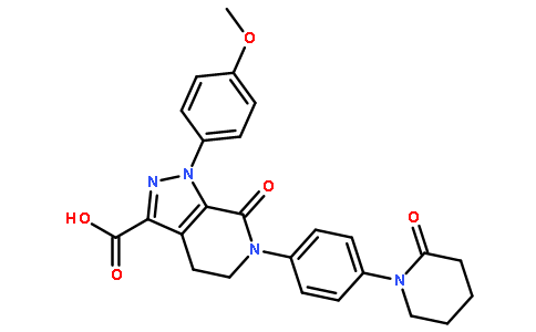 1-(4-甲氧基苯基)-7-氧代-6-[4-(2-氧代哌啶-1-基)苯基]-4,5,6,