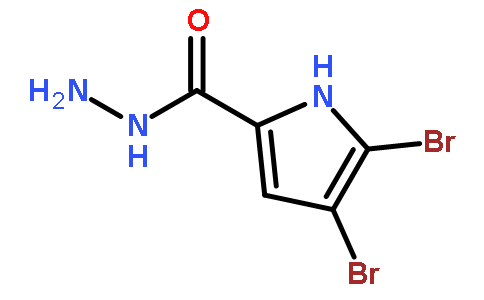 4,5-二溴-1H-吡咯-2-羧肼