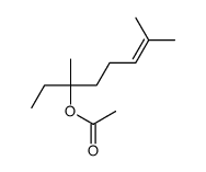 3,7-dimethyloct-6-en-3-yl acetate