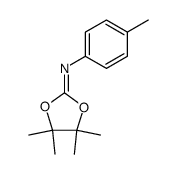 4,4,5,5-tetramethyl-N-(p-tolyl)-1,3-dioxolan-2-imine
