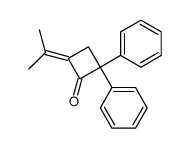 2-isopropylidene-4,4-diphenylcyclobutan-1-one