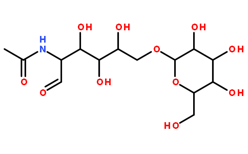 2-乙酰氨基-2-脱氧-6-O-(β-D-吡喃半乳糖基)-D-吡喃葡萄糖 219074
