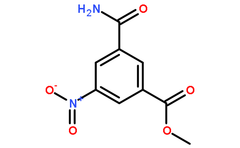 3-氨基甲酰-5-硝基苯甲酸甲酯