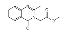 methyl 2-(2-methyl-4-oxoquinazolin-3(4H)-yl)acetate