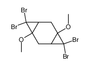 4,4,8,8-Tetrabrom-1,5-dimethoxy-tricyclo-[5.1.0.0.3.5]-octan