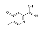 5-methyl-4-oxidopyrazin-4-ium-2-carboxamide