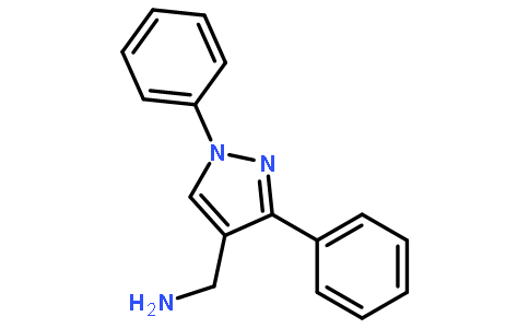 C-(1,3-二苯基-1H-吡唑-4-基)-甲基胺