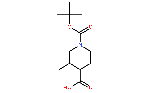 1-N-叔丁氧羰基-3-甲基-哌啶-4-羧酸