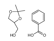 benzoic acid,[(4R)-2,2-dimethyl-1,3-dioxolan-4-yl]methanol