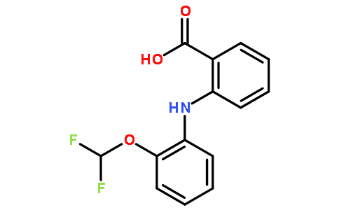 2-[2-(difluoromethoxy)anilino]benzoic acid