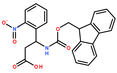 FMOC-(R)-3-氨基-3-(2-硝基苯基)-丙酸