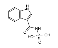 (1H-indole-3-carbonyl)phosphoramidic acid
