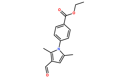 4-(3-甲酰基-2,5-二甲基-1H-吡咯-1-基)苯乙酯