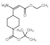 4-(1-氨基-3-乙氧基-3-氧代-1-丙烯)哌啶-1-羧酸-(E)-叔丁酯