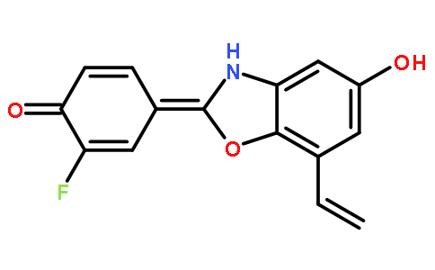 普林贝瑞; 2-(3-氟-4-羟基苯基)-7-乙烯基-1,3-苯并恶唑-5-醇