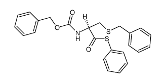 S-benzyl-N-benzyloxycarbonyl-L-thiocysteine S-phenyl ester