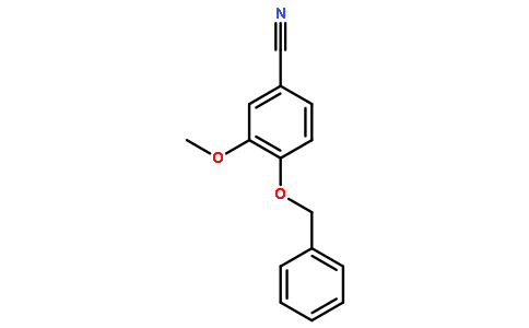 4-苄氧基-3-甲氧基苯甲腈